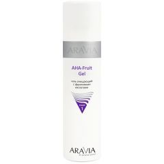 Гель очищающий с фруктовыми кислотами ARAVIA Professional AHA - Fruit Gel, 250 мл.