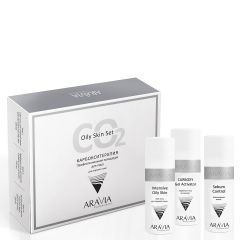 Набор для лица Карбокситерапия СО2 для жирной кожи ARAVIA Professional Oily Skin Set