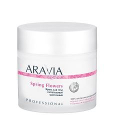 Крем для тела питательный цветочный ARAVIA Organic Spring Flowers 300мл.